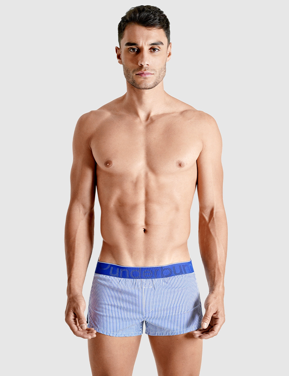 Basic Lift Boxer Blue Stripes