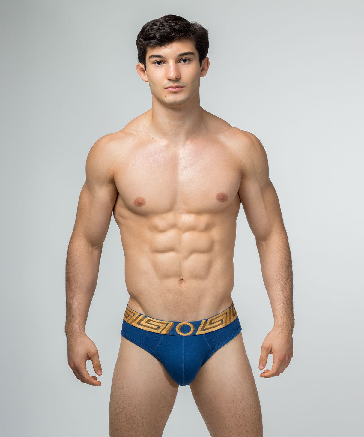 O MY GOD Package Brief Blue