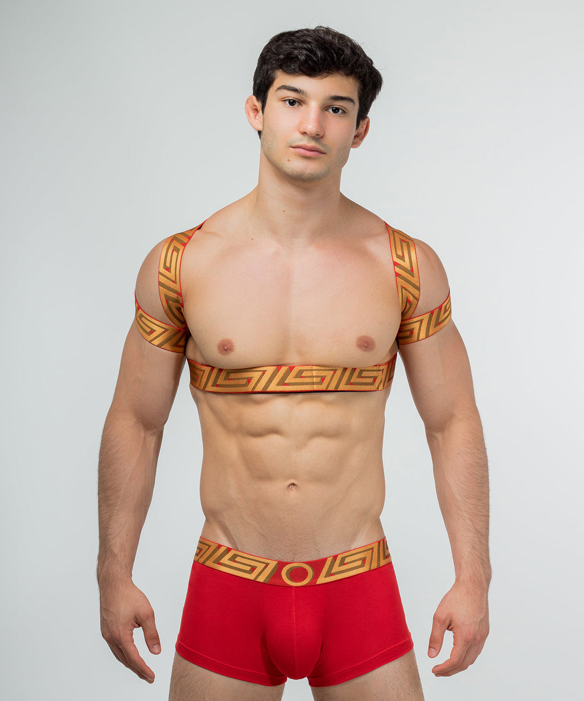 O MY GOD Posture Harness Red