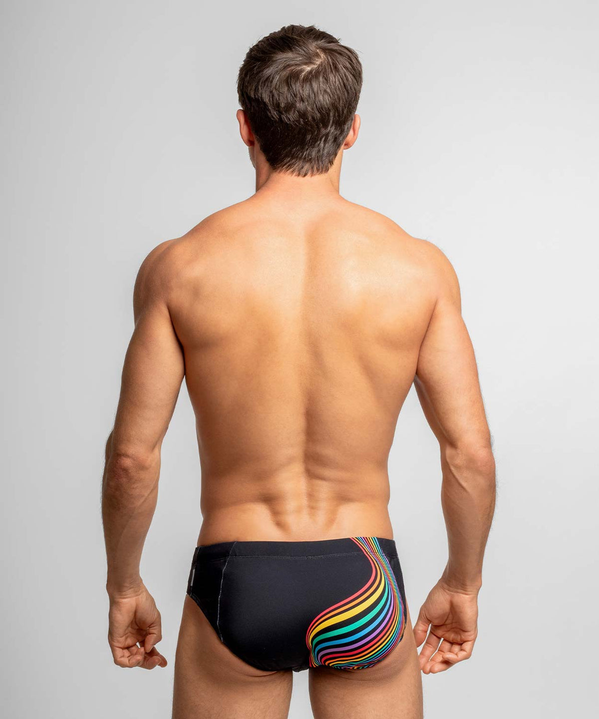 H2O WAVEFORM PRIDE Padded + Package Swim Brief