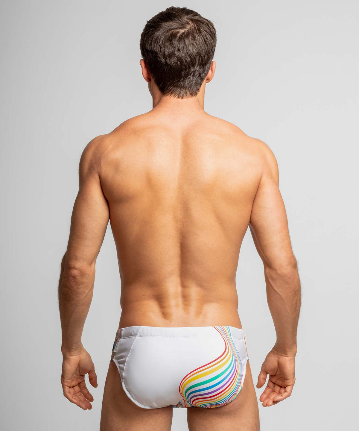 H2O WAVEFORM PRIDE Padded + Package Swim Brief