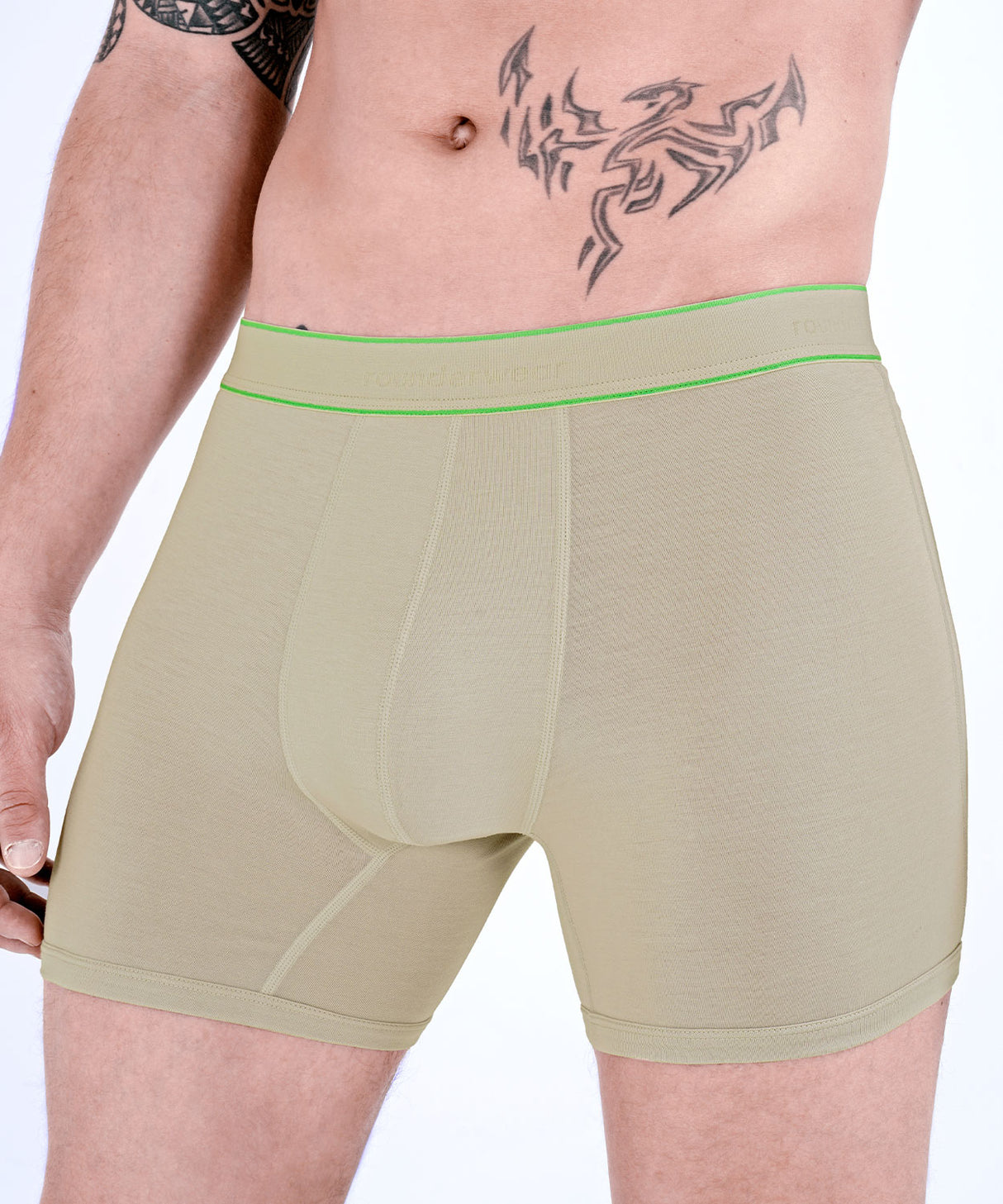 Essentials Bamboo Boxer Brief Gray