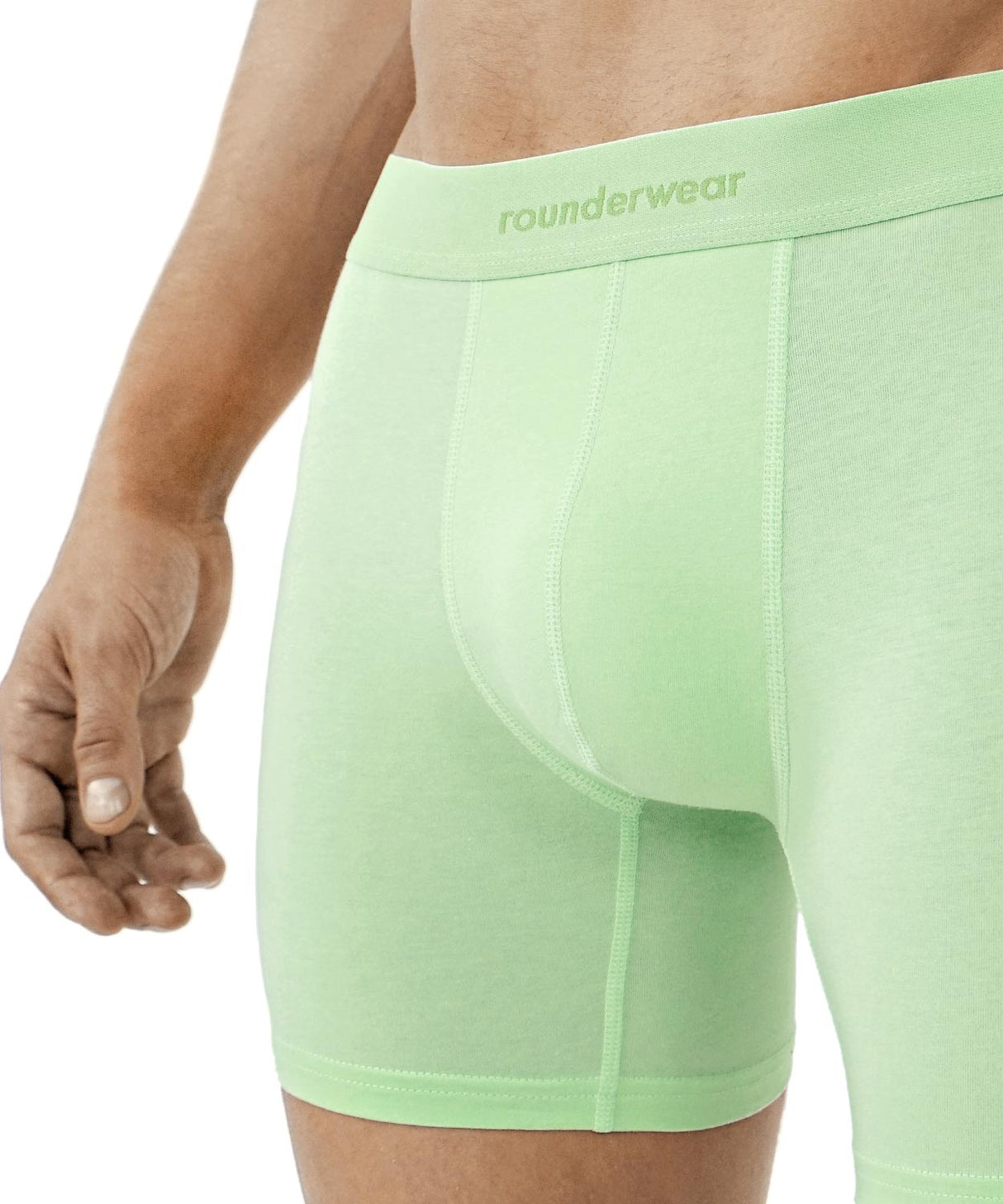Essentials Cotton Boxer Brief Light Green