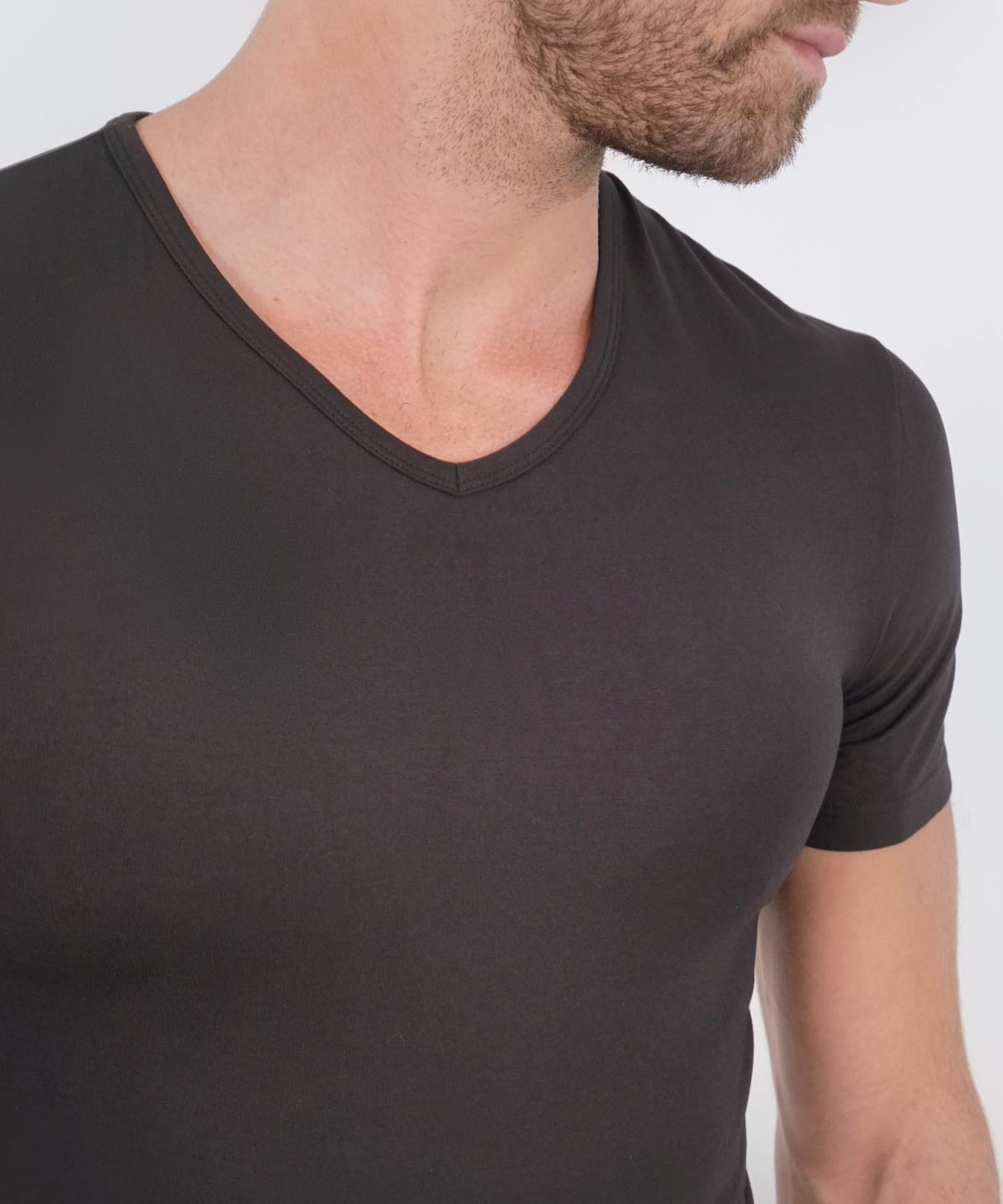 Essentials Modal T-Shirt V Neck
