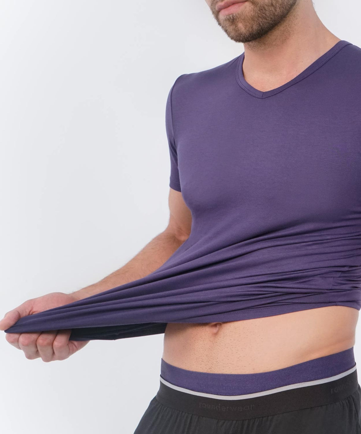 Essentials Modal T-Shirt V Neck