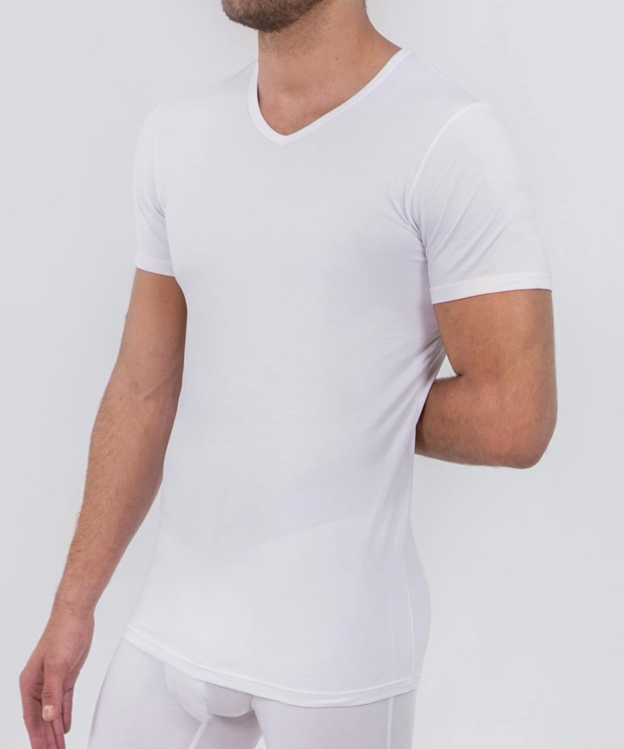 Essentials Modal T-Shirt V Neck