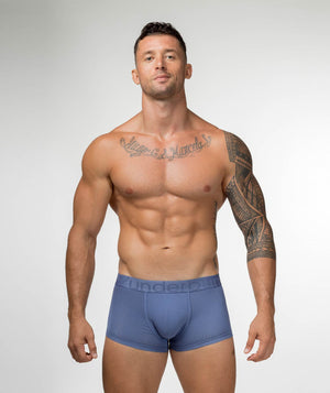 Basic Padded Boxer Trunk Ice Blue