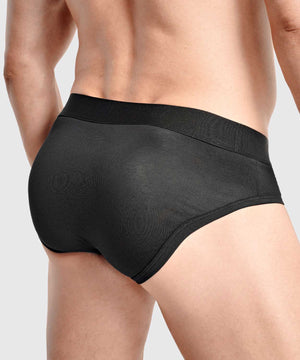 Padded Brief Modal Black