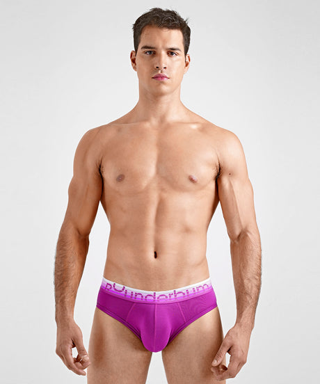 SUNSET Padded Brief Purple
