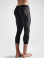 WORKOUT Padded + Package Megging 3/4 Black