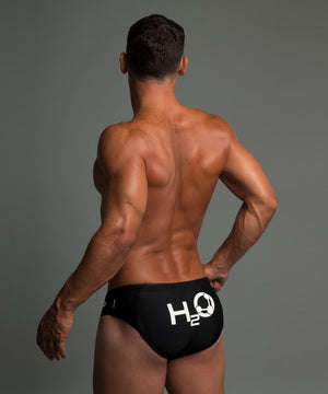 H2O Padded + Package Swim Brief Black