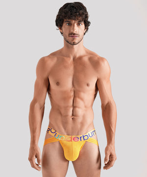 TRANSPARENT PRIDE [DUAL TECH] Jockstrap Orange Cyb