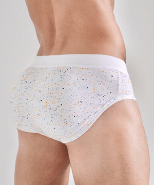 ART POP Padded Brief White Art Pop
