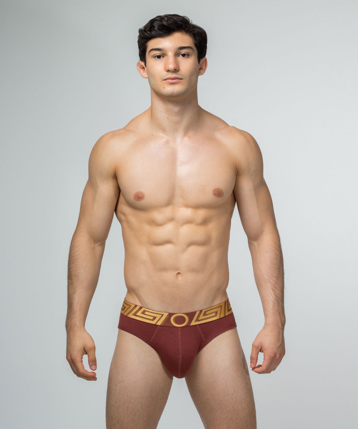 O MY GOD Package Brief Brown