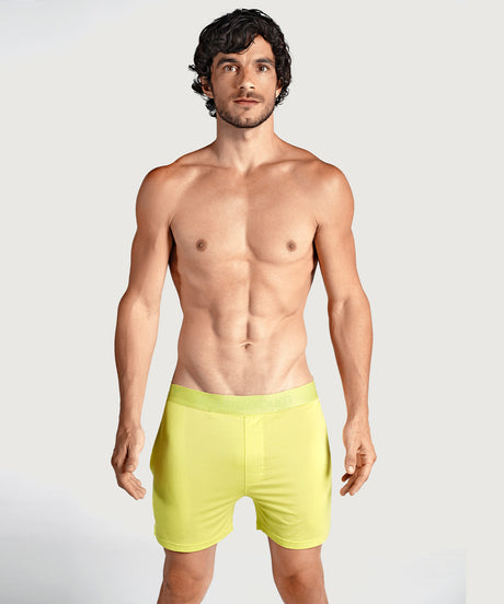 BUM AROUND Pajama Short Yellow Cyb