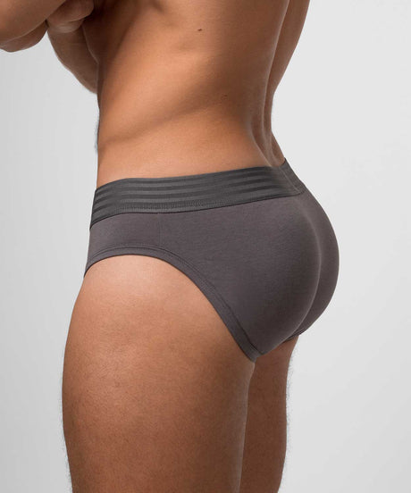 HERO Padded Brief + Smart Package Cup Hero Gray