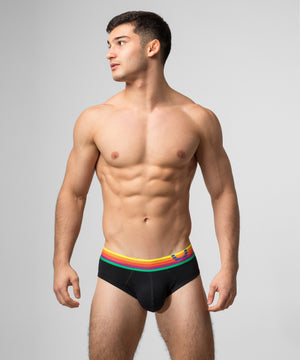 RAINBOW RUSH Padded Brief