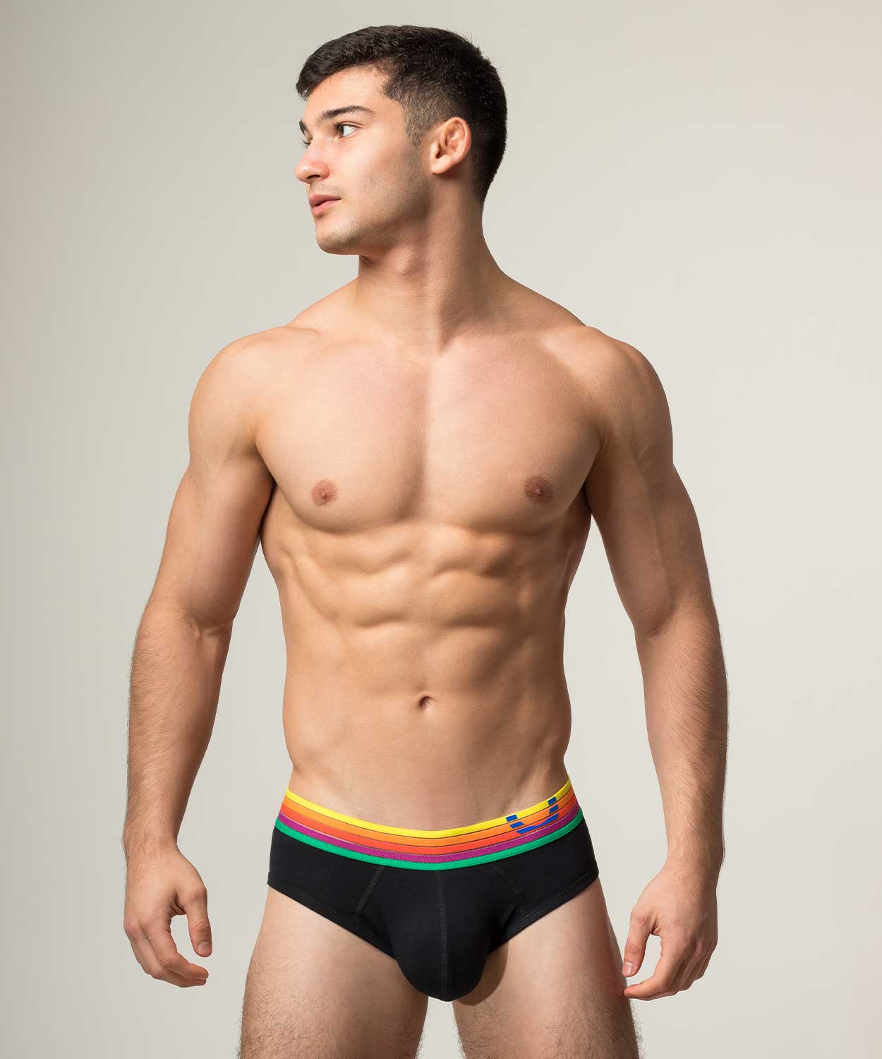 RAINBOW RUSH Padded Brief