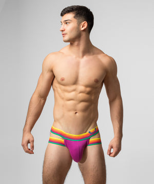 RAINBOW RUSH Lift Holster Brief Purple