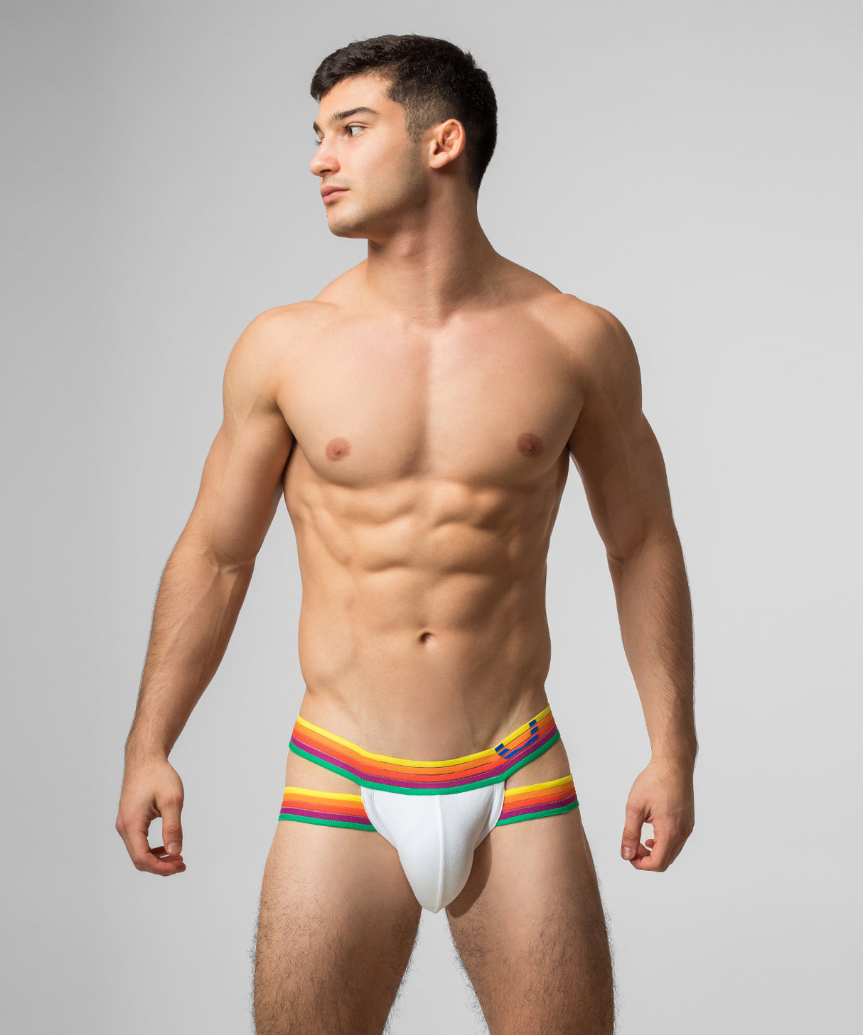 RAINBOW RUSH Lift Holster Brief White