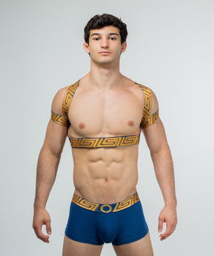 O MY GOD Posture Harness Blue