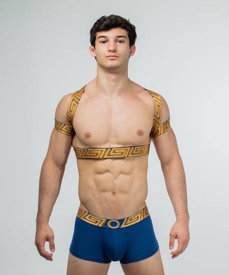 O MY GOD Posture Harness Blue