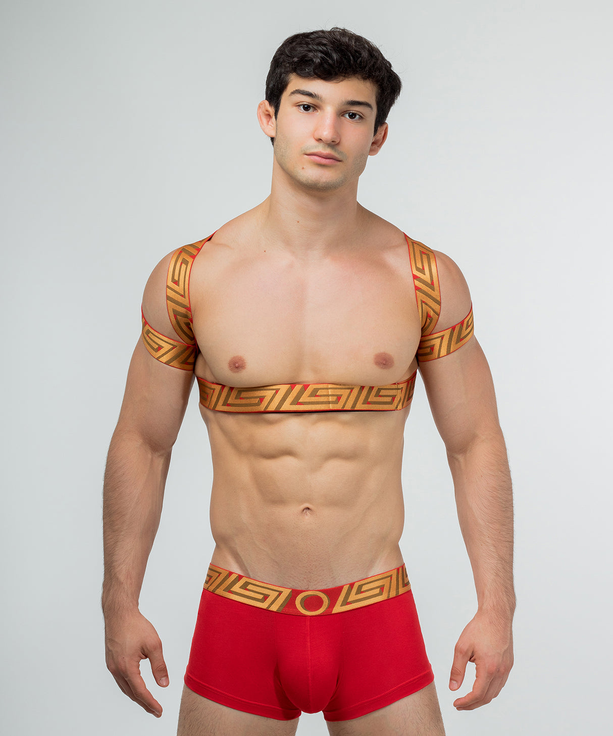 O MY GOD Posture Harness Red