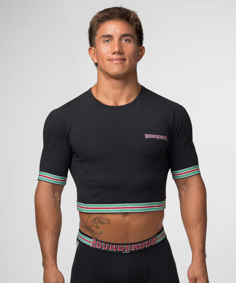 VARSITY Padded Crop Top