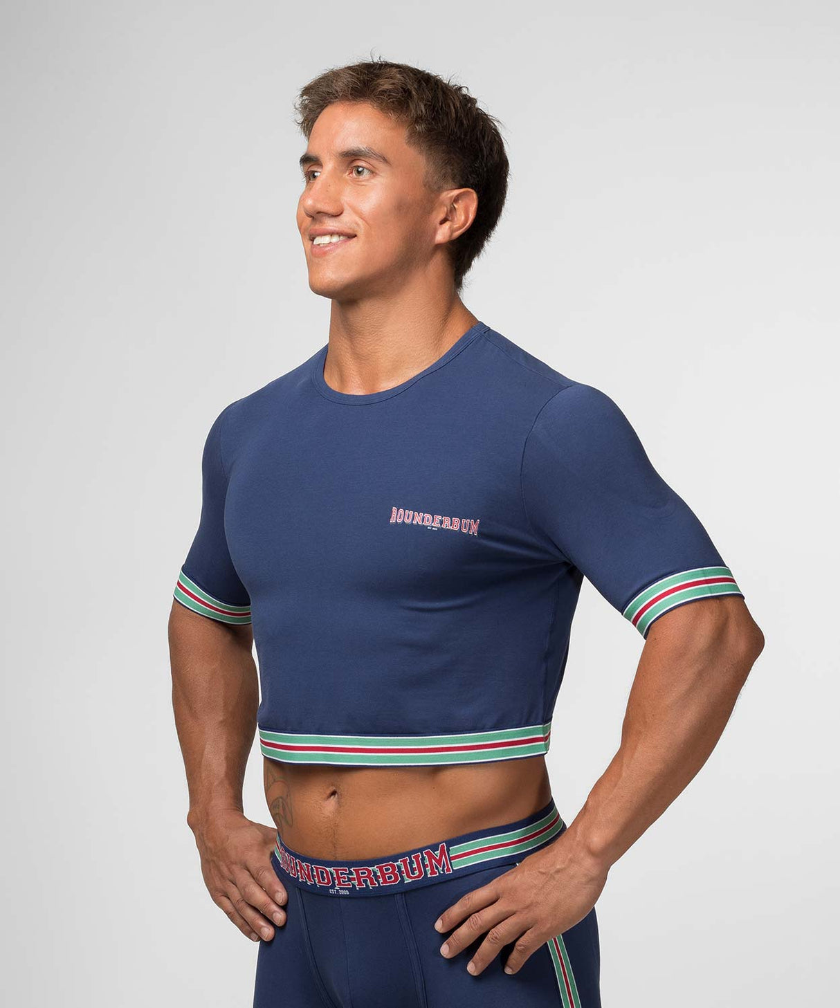 VARSITY Padded Crop Top