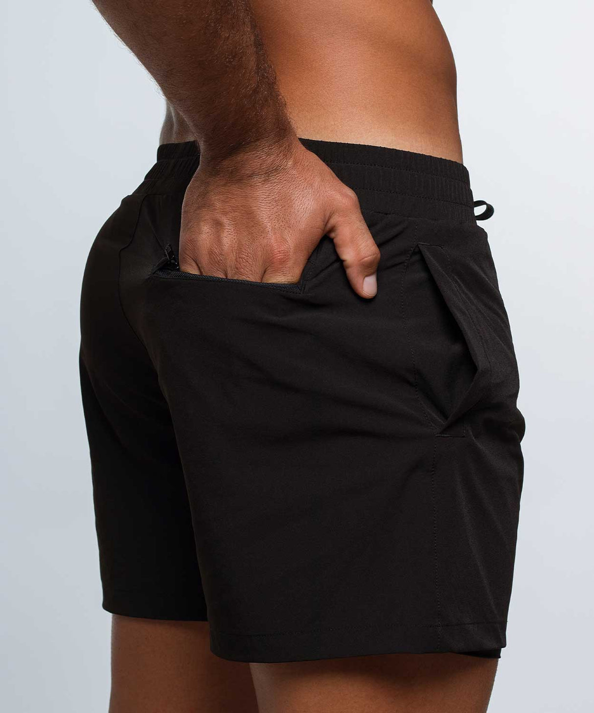 H2O Relaxed Padded Swim Short Black