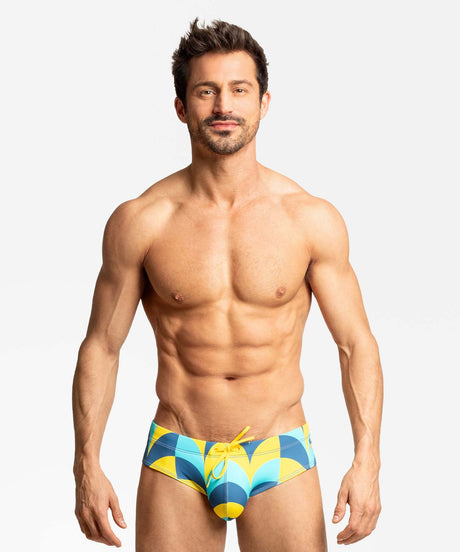 H2O SOCCER EDITION Package Swim Brief Yellow Ukraine