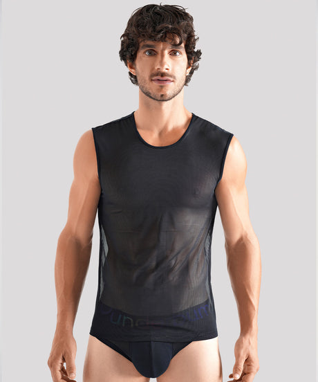 TRANSPARENT PRIDE Tank Top Black