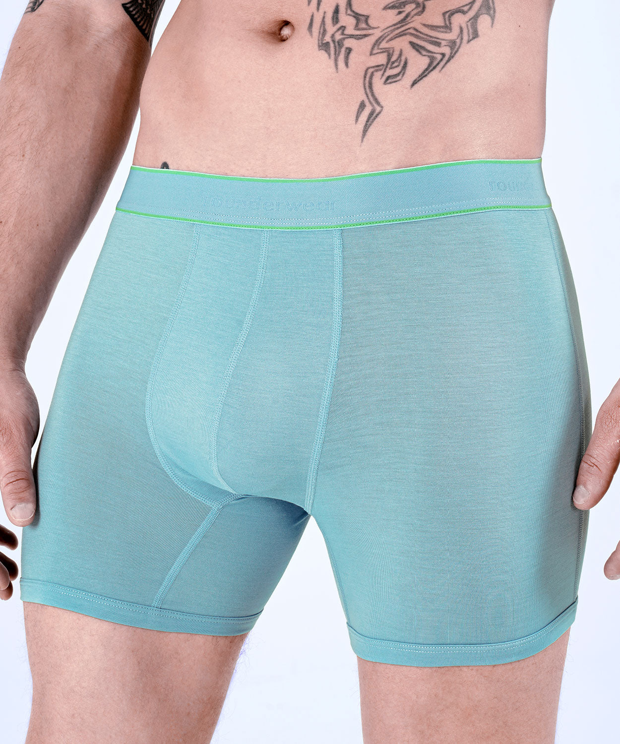 Essentials Bamboo Boxer Brief Sky Blue