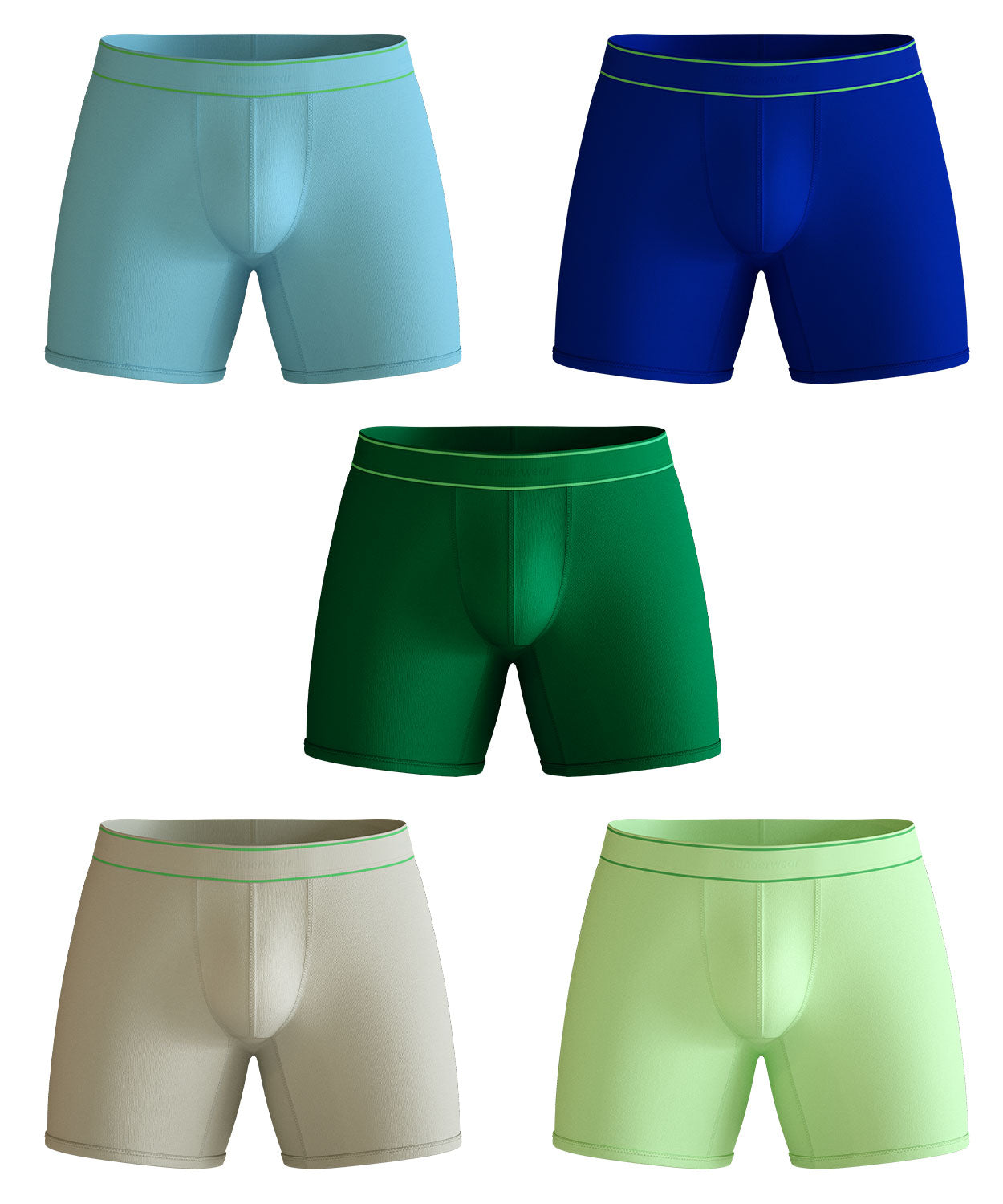 Boxer Brief - Bambú - 5-Pack