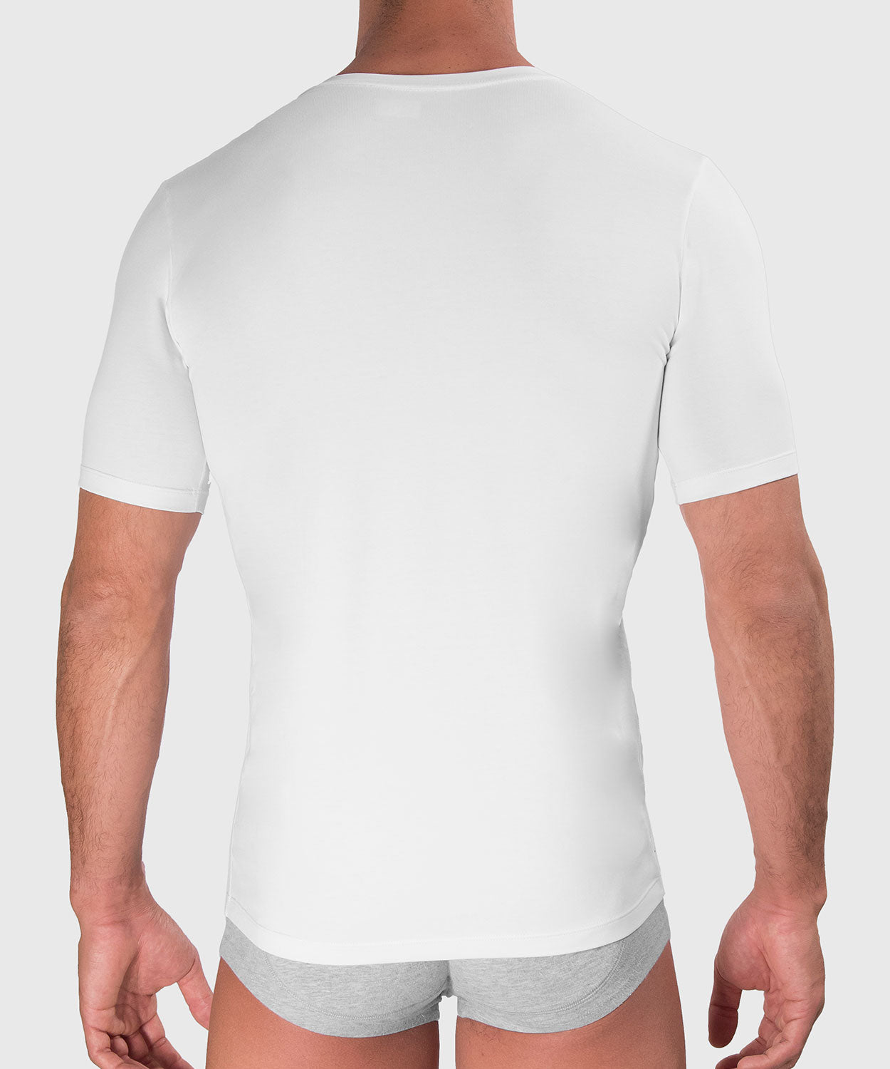 Slim Fit Cotton Compression V-Neck Undershirt