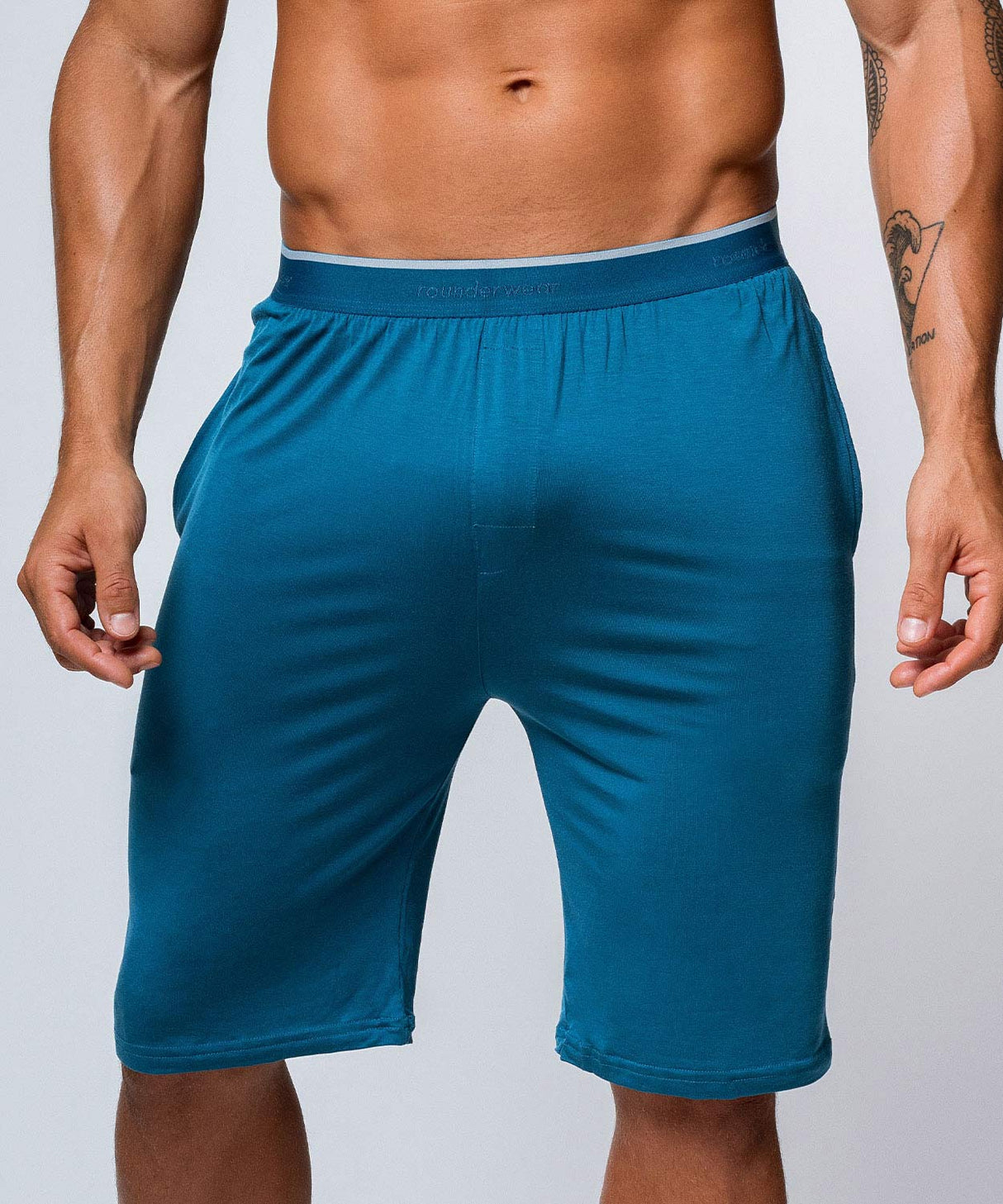 Essentials Modal Homewear Shorts Blue