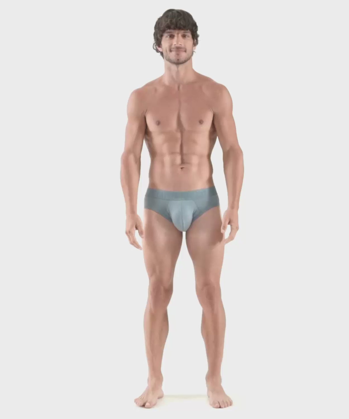 ELEMENTAL BLUE Padded Brief + Smart Package Cup