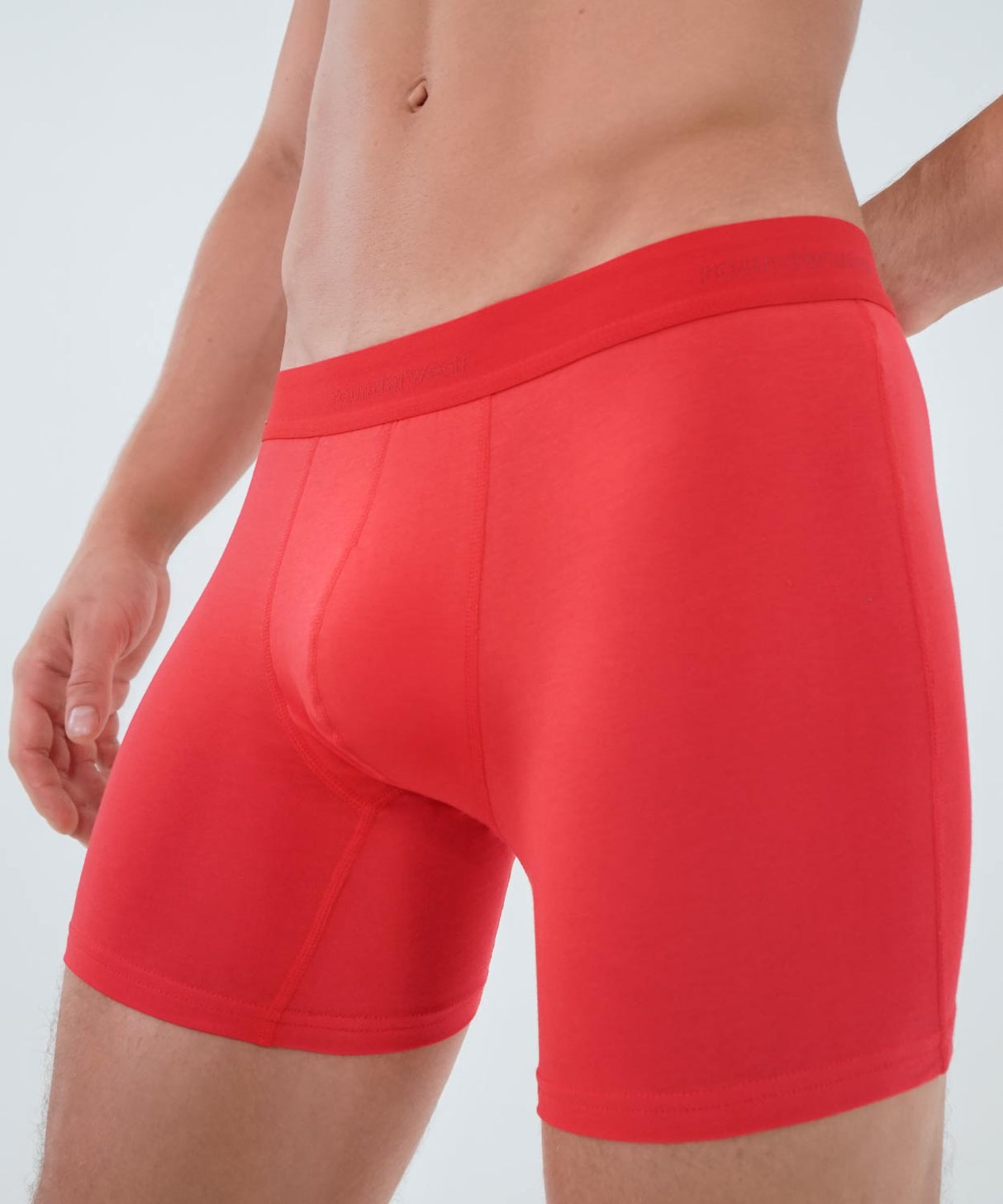 Essentials Cotton Boxer Brief Red