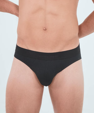 Essentials Cotton Brief Black