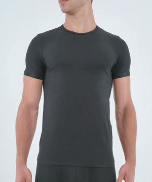Essentials Cotton T-Shirt Crew Neck Black