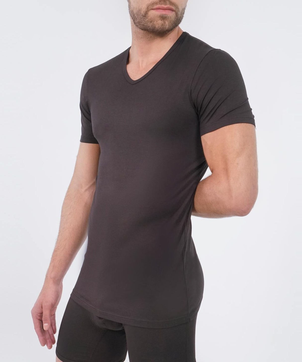 Essentials Modal T-Shirt V Neck