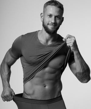 Essentials Modal T-Shirt V Neck