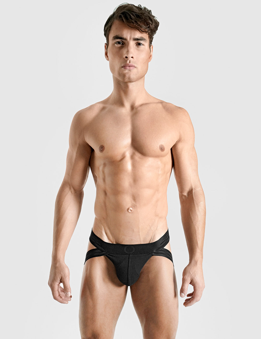 [DUAL TECH] Lift Jock Thong Black
