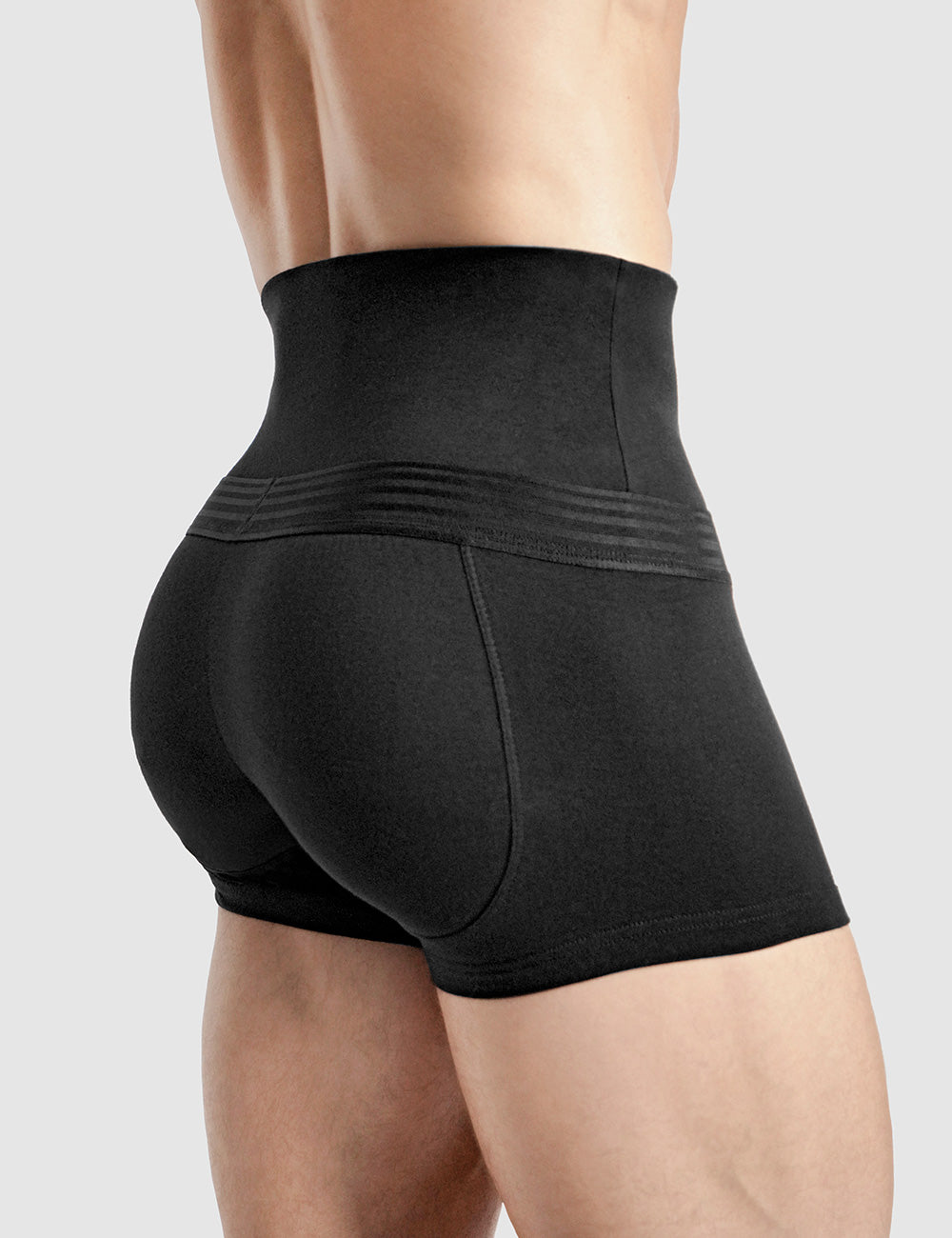 Basic Slim Fit Padded Trunk Black