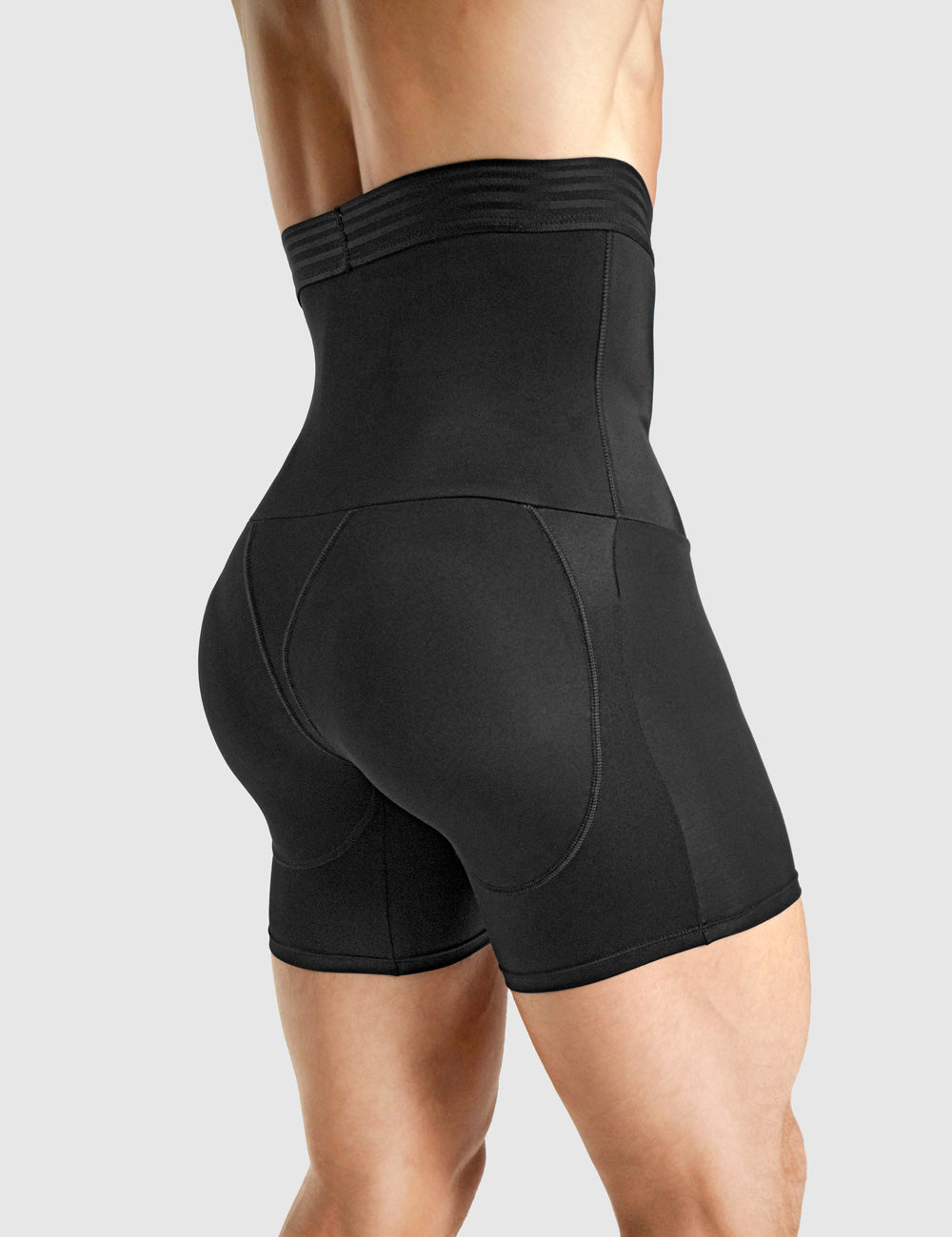 Slim Fit & Padded Boxer Brief Black