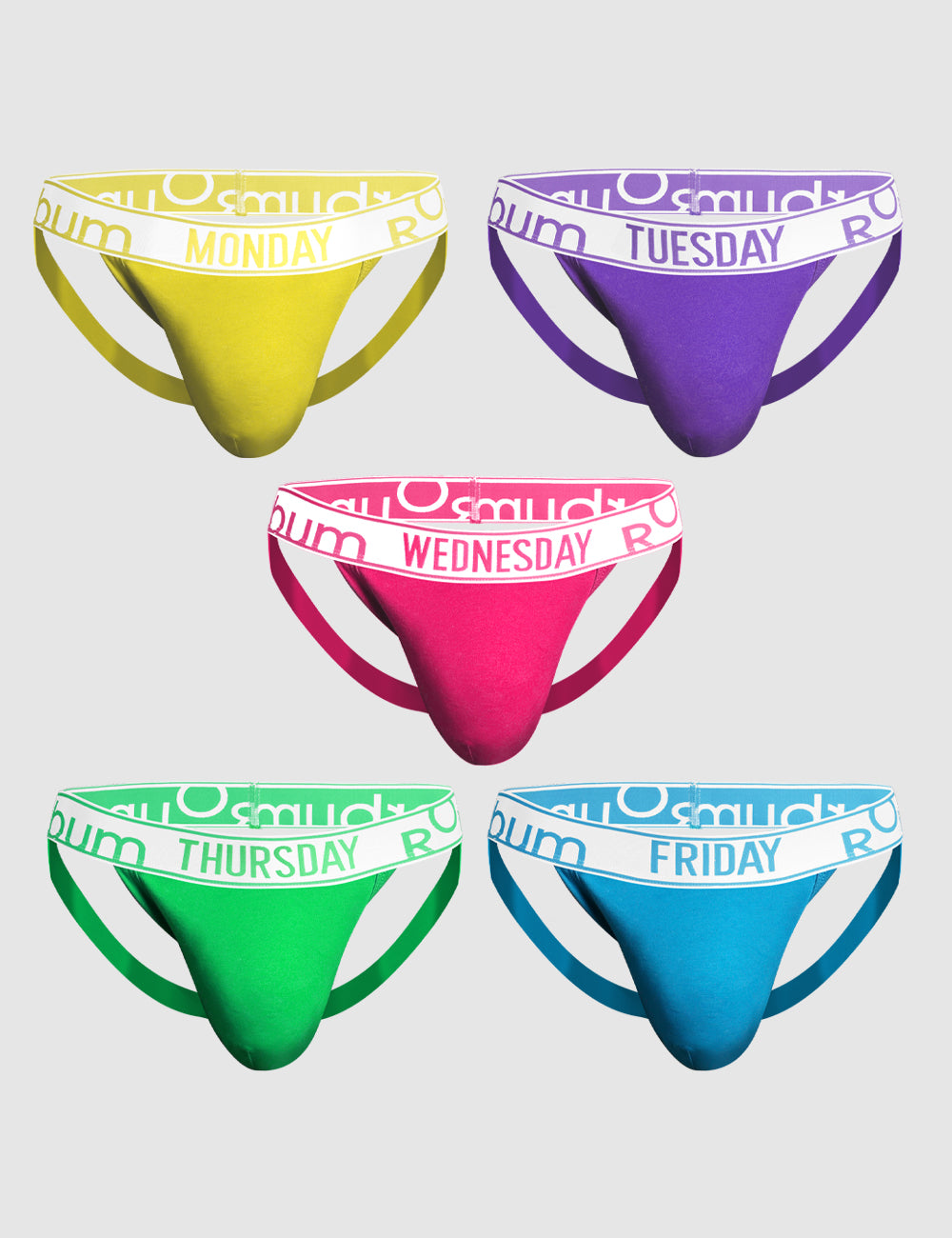 My Daily Jockstrap 5Pack Multicolor