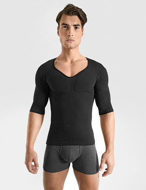 Padded Muscle Shirt Black