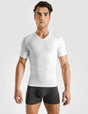 Cotton Compression T-Shirt White
